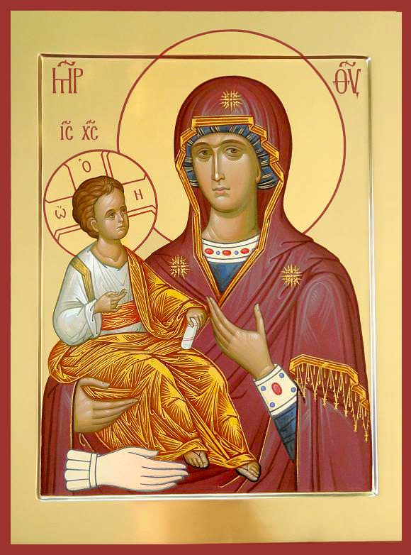Иконы Божией Матери, именуемой "Троеручица" (VII)