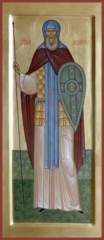 Прпп. Александра Пересвета и Андрея Осляби (1380)