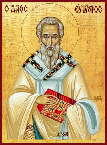 Свт. Евтихия, архиеп. Константинопольского (582)