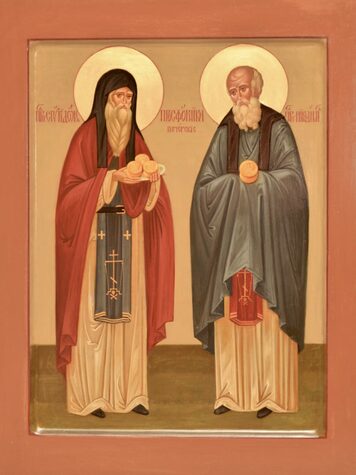 Прпп. Спиридона и Никодима, просфорников Печерских (XII)