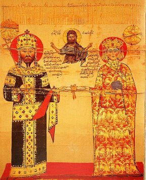 Иустиниан и Управда Феодора Греческая Царица